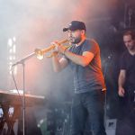 Ibrahim Maalouf en concert au Festival Solidays, à l'Hippodrome de Longchamp, le 24 juin 2017