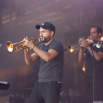 Ibrahim Maalouf en concert au Festival Solidays, à l'Hippodrome de Longchamp, le 24 juin 2017