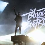 The Bloody Beetroots en concert au Festival Solidays, à l'Hippodrome de Longchamp, le 24 juin 2017