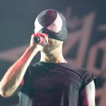 The Bloody Beetroots en concert au Festival Solidays, à l'Hippodrome de Longchamp, le 24 juin 2017