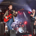 The Strypes en concert au Festival Solidays, à l'Hippodrome de Longchamp, le 23 juin 2017