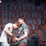 Glass Animals au festival Lollapalooza Paris, à l'hippodrome de Longchamp, le 22 juillet 2017 Glass Animals