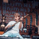 Glass Animals au festival Lollapalooza Paris, à l'hippodrome de Longchamp, le 22 juillet 2017 Glass Animals à Lollapalooza