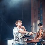 Glass Animals au festival Lollapalooza Paris, à l'hippodrome de Longchamp, le 22 juillet 2017