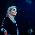 London Grammar au festival Lollapalooza Paris, à l'hippodrome de Longchamp, le 22 juillet 2017
