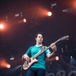 Don Broco en concert au festival Lollapalooza Paris, à l'hippodrome de Longchamp, le 22 juillet 2017