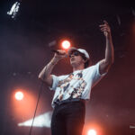 Don Broco en concert au festival Lollapalooza Paris, à l'hippodrome de Longchamp, le 22 juillet 2017