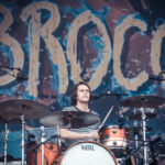 Don Broco en concert au festival Lollapalooza Paris, à l'hippodrome de Longchamp, le 22 juillet 2017