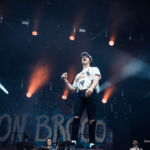 Don Broco en concert au festival Lollapalooza Paris, à l'hippodrome de Longchamp, le 22 juillet 2017