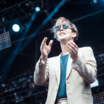 Tom Odell en concert au festival Lollapalooza Paris, à l'hippodrome de Longchamp, le 22 juillet 2017