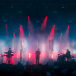 Alt-J en concert au festival Lollapalooza Paris, à l'hippodrome de Longchamp, le 22 juillet 2017