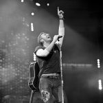 Coldplay en concert au Stade de France, à Paris, le 15 juillet 2017