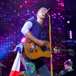 Coldplay en concert au Stade de France, à Paris, le 15 juillet 2017