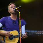 Coldplay en concert au Stade de France, à Paris, le 15 juillet 2017