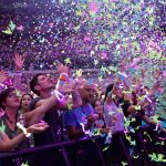 Coldplay en concert au Stade de France, à Paris, le 15 juillet 2017