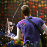 Coldplay en concert au Stade de France, à Paris, le 15 juillet 2017