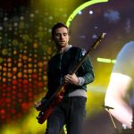 Coldplay en concert au Stade de France, à Paris, le 15 juillet 2017