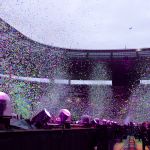 Coldplay en concert au Stade de France, à Paris, le 15 juillet 2017