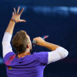 Coldplay en concert au Stade de France, à Paris, le 15 juillet 2017