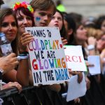Coldplay en concert au Stade de France, à Paris, le 15 juillet 2017