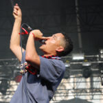Loyle Carner en concert au Fnac Live Festival, sur le parvis de l'Hôtel De Ville de Paris, le 7 juillet 2017