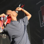 Loyle Carner en concert au Fnac Live Festival, sur le parvis de l'Hôtel De Ville de Paris, le 7 juillet 2017