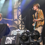 Otzeki en concert au Fnac Live Festival, sur le parvis de l'Hôtel De Ville de Paris, le 7 juillet 2017