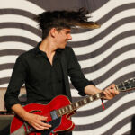 The Horros en concert au Fnac Live Festival, sur le parvis de l'Hôtel De Ville de Paris, le 8 juillet 2017