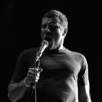 Sleaford Mods en concert au Festival Rock En Seine, au Domaine National de Saint-Cloud, le 26 août 2017