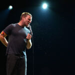 Sleaford Mods en concert au Festival Rock En Seine, au Domaine National de Saint-Cloud, le 26 août 2017