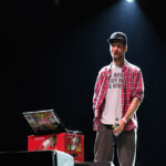 Sleaford Mods en concert au Festival Rock En Seine, au Domaine National de Saint-Cloud, le 26 août 2017