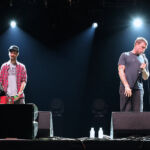 Sleaford Mods en concert au Festival Rock En Seine, au Domaine National de Saint-Cloud, le 26 août 2017