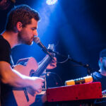 Ajiman en concert au Sentier des Halles, à Paris, le 17/04/2018