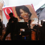 Massive Attack en concert au Festival Beauregard 2024