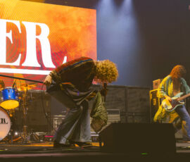 Jayler, en première partie de Deep Purple, à l'Adidas Arena, Paris, le jeudi 22 octobre 2026